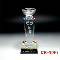クリスタルトロフィーCR-04(小)