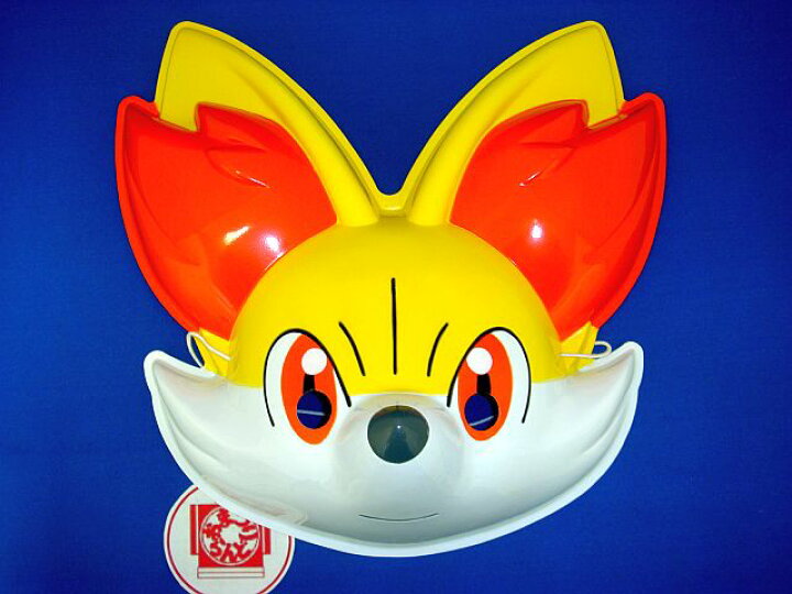 楽天市場 キャラクターお面 ポケモンxy フォッコ 同柄12枚入り 縁日 お祭り用品 模擬店 販売 イベントショップホクレア
