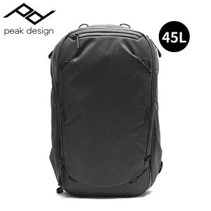 �s�[�N�f�U�C�� Peak Design�g���x���o�b�N�p�b�N 45L BTR-45-BK-2 �u���b�N ��e�� �o�b�N�p�b�N �����b�N ���s �g���x�� �@���������� PC���[ Peak Design Travel Backpack (260811)