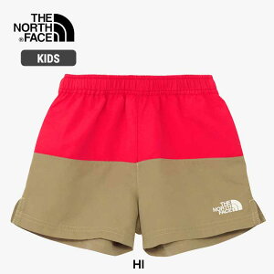 【最大P19倍!!30日は5と0のつく日!!】ザ・ノース・フェイス THE NORTH FACE NBB42561 B WATER SHORT NT 90 ウォーターショート ベビー 水着 子供 水着 ラッシュガード 水陸両用 UVカット 耐塩素