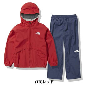 ノースフェイス キッズ レインウェア 上下セット THE NORTH FACE [ NPJ12112 ] K'S RAINTEX EUREKA ユリイカ レインスーツ (240218)