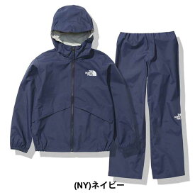 【4/1(月)全品P5倍 最大20.5倍ワンダフルデー！】ノースフェイス キッズ レインウェア 上下セット THE NORTH FACE [ NPJ12112 ] K'S RAINTEX EUREKA ユリイカ レインスーツ (240218)