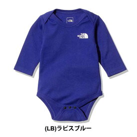 ノースフェイス ベビー 長袖ロンパース THE NORTH FACE [ NTB62205 ] B L/S CO ROMPERS ロングスリーブコットンロンパース キッズ 赤ちゃん [メール便][220830]