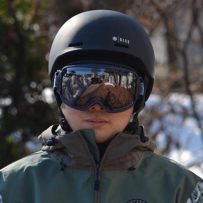 楽天市場】ダイス スノーボード ヘルメット DICE [ D6 HELMET ] スキー
