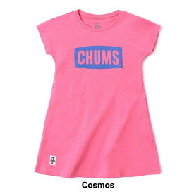 チャムス キッズ ワンピース Chums [ CH21-1284 ] Kid's CHUMS Logo Dress チャムスロゴドレス ガールズ 女の子 子供服 [メール便][230221]【SPS2403】