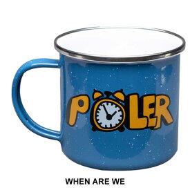 ポーラー マグカップ POLeR ( 231ACM9101 ) POLER CAMP MUG キャンプマグ コップ 陶磁器 エナメル アウトドア [230223]