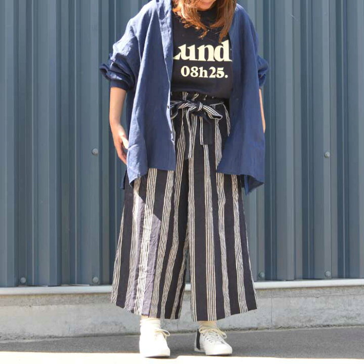 楽天市場】イチアンティークス パンツ ichi Antiquites (800929) LINEN  