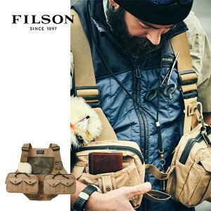 【最大P19倍!!30日は5と0のつく日!!】フィルソン メッシュ フライフィッシング ストラップ ベスト Filson #89130 MESH STRAP VEST (BEIGE) 釣り 24年入荷商品 (240305)