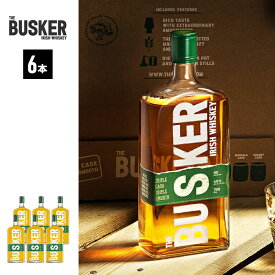 【6本セット】バスカー アイリッシュウイスキー The Busker (BUSK-BLND-70CL) 40% 700ml