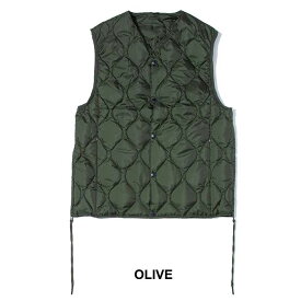 エフシーイー × タイオン コラボ メンズ インナーダウンベスト TAION BY F/CE. PACKABLE DOWN VEST [230804]【SPS06】