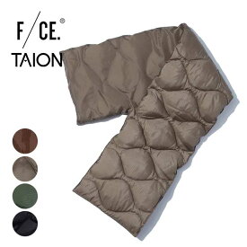 エフシーイー × タイオン コラボ ダウン マフラー TAION BY F/CE. PACKABLE DOWN SCARF パッカブル スカーフ [230804]【SPS06】