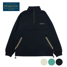 ペンドルトン ハーフジップ PENDLETON (19807221) PWM Solotex Half Zip PO メンズ レディース [230903]