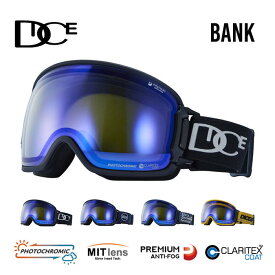 ダイス スノーゴーグル バンク DICE 23-24 BK35191 (C-MIT LGR/BL) BANK スノーボード スノボ スキー goggle [231020]