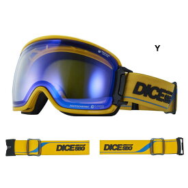 ダイス スノーゴーグル バンク DICE 23-24 BK35191 (C-MIT LGR/BL) BANK スノーボード スノボ スキー goggle [231020]