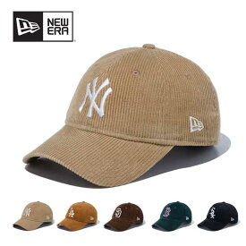 【4/1(月)全品P5倍 最大20.5倍ワンダフルデー！】ニューエラ キャップ NEW ERA 920 MLB Corduroy 9TWENTY MLB Corduroy 大谷翔平 コーデュロイ ドジャース ヤンキース (13751034) 帽子 メジャーリーグ[231001]