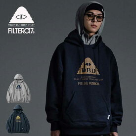 ポーラー × フィルター017 コラボ パーカー POLER × Filter 017 D.B.D Logo Hoodie ロゴフーディ メンズ ユニセックス