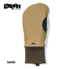 グリーンクロージング スノーボード ミトングローブ 23-24 GREEN CLOTHING 2023025 RIB MITT リブミット スノボ スキー glove (231107)