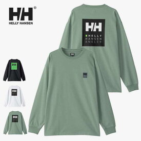 ヘリーハンセン 長袖Tシャツ Helly Hansen HH32406 ロングスリーブHHアングラーロゴティー ロンT メール便 (240112)