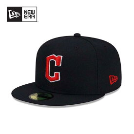 ニューエラ 帽子 ベースボールキャップ NEW ERA 5950 59FIFTY MLBオンフィールド クリーブランド・ガーディアンズ ロード 13555006 メジャーリーグ 【MO】