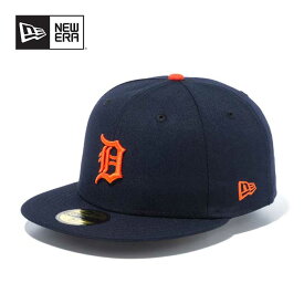 ニューエラ 帽子 ベースボールキャップ NEW ERA 5950 59FIFTY MLBオンフィールド デトロイト・タイガース ロード 13555000 メジャーリーグ 【MO】