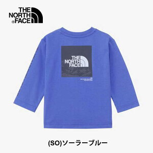 【最大P19倍!!30日は5と0のつく日!!】ザ・ノース・フェイス ロンt ベビー 長袖tシャツ THE NORTH FACE NTB32334 B L/S ロングスリーブスリーブグラフィックティー キッズ メール便 ノースフェイス 出産