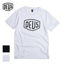 デウス deus Tシャツ シールドティー Deus Ex Machina T_DMW41808E Shield Tee 定番 (240321)