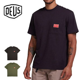 デウス deus tシャツ Deus Ex Machina DMP241417 Venture Pocket Tee Anthracite (240321)