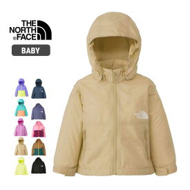 THE NORTH FACE ザ・ノースフェイス ベビー コンパクトジャケット NPB72310 ウインドブレーカー マウンテンパーカー B Compact Jacket メール便 (240125)