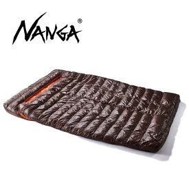 ナンガ 2人用シュラフ [ ラバイマバッグ W600STD ] (BROWN) NANGA SS20 スリーピングバック 寝袋 [221018]