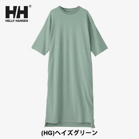 ヘリーハンセン レディース ワンピース Helly hansen HOW32300 W S/S ONE POINT OP ショートスリーブワンポイントワンピース (240317)