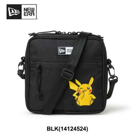 ニューエラ ポケモン コラボ スクエア ショルダーポーチ 1.5L NEW ERA Pokemon ポケモン ピカチュウ イーブイ 14124524 14124525 (240404)