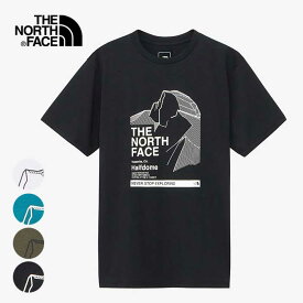 ノースフェイス tシャツ 半袖 メンズ 速乾 ドライ 抗菌 防臭 UVカット THE NORTH FACE NT32484 S/S HD GRAPHIC T ホワイト ブラック ブルー 春夏 S / M / L / XL メール便 (240414)