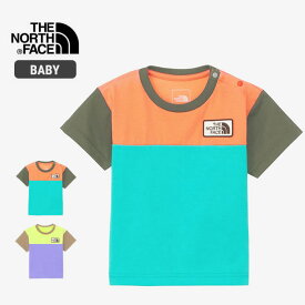 ノースフェイス ベビー Tシャツ THE NORTH FACE NTB32338 B S/S TNF GRAND T ショートスリーブTNFグランドティー キッズ メール便 (240321)