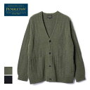 【15日最大P19倍】ペンドルトン カーディガン PENDLETON 5GG リンクスカーディガン メンズ レディース ユニセックス 19807048 5GG Links Cardigan ブラック カーキ 秋冬 S / M / L ウール (240926)【SPS2603】