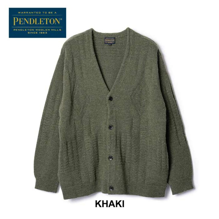 楽天市場】【25日最大P37倍】ペンドルトン カーディガン PENDLETON 5GG 