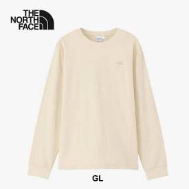 【最大P28倍!!お買い物マラソン!!】ザ・ノース・フェイス レディース ロンt 長袖Tシャツ ロングスリーブヌプシコットンティー THE NORTH FACE NTW32443 L/S NUPTSE CTN TEE 刺繍ロゴ グラベル オフホワイト　 ヌプシコットンティー ノースフェイス (241030)【Y】