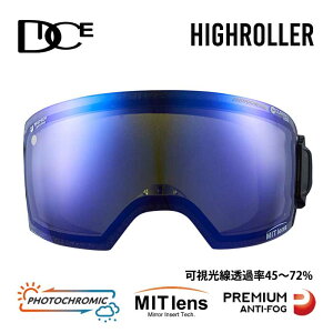 �y15���ő�P19�{�z�_�C�X DICE �X�y�A�����Y LHR5191 L-HR-CMIT/GRBL HIGHROLLER SPARE LENS �n�C���[���[ ����/MIT�u���[�~���[ ���� �i�C�^�[ UV�J�b�g (241218)