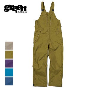 yőP38{!!}\!!zO[N[WO GREENCLOTHONG rupc 2024005 Bib Pants Xm[{[h EGA 24/25 Y fB[X
