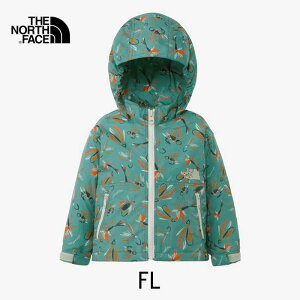 ザ・ノース・フェイス ジャケット ベビー THE NORTH FACE NPB22511 BABY NV COMPACT JK ノベルティコンパクトジャケット ベビー はっ水ウインドブレーカー 通園用 ジャケット 赤ちゃん 記名ラベル付き