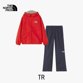 【マラソン最大P29倍】ザ・ノース・フェイス レインウェア キッズ THE NORTH FACE NPJ12512 RAINTEX EUREKA レインテックスユリイカ 防水 アウトドア キャンプ アウター 上下セット レインウェア NPJ12512 林間学校 キャンプ対応 子供 ノースフェイス (250126)