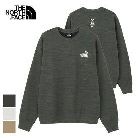 【最大P28倍!!お買い物マラソン!!】ザ・ノース・フェイス トレーナー THE NORTH FACE NT12536 ZOO PICKER CREW ズーピッカークルー カポック素材使用 ユニセックス クルーネックスウェット 刺繍ロゴ入り ノースフェイス (250130)