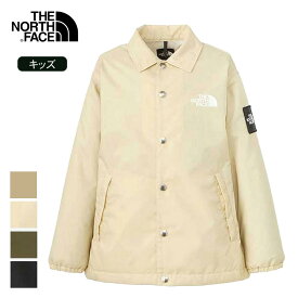 【最大P28倍!!お買い物マラソン!!】ザ・ノース・フェイス ジャケット キッズ THE NORTH FACE NPJ22305 THE COACH JK ザ コーチジャケット アウター 男の子 女の子 おしゃれ 親子コーデ はっ水 ナイロン 軽量 春 秋 ノースフェイス 子供 (240826)