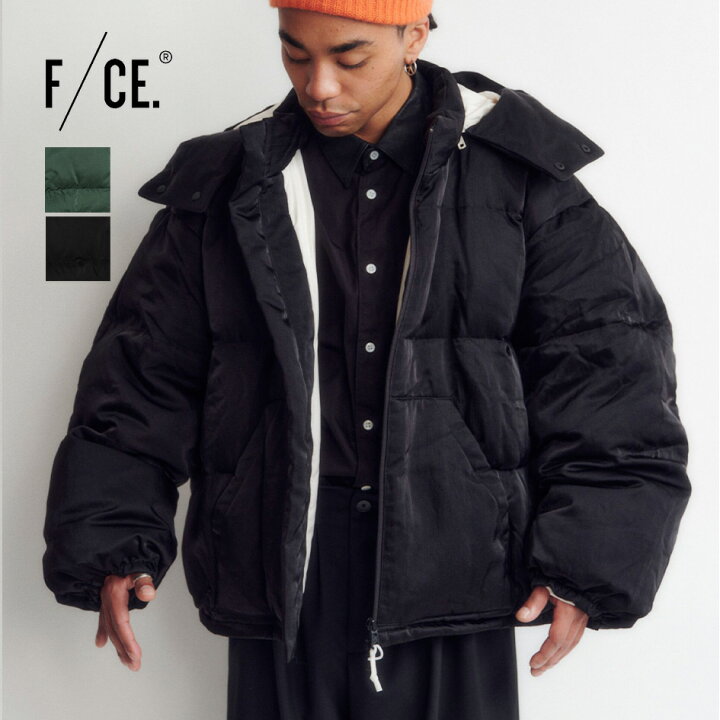 楽天市場】【1日最大P21倍】Hoodie puffer jacket(F/CE.×DIGAWEL) BLK 