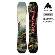 【15日最大P19倍】バートン スノーボード 板 カスタム メンズ 25-26 Men's 106881 Custom Board Jungle …