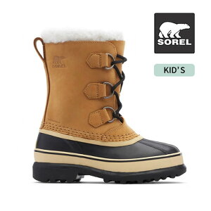 �y15���ő�P19�{�z�\���� �u�[�c �L�b�Y SOREL LY1000 YOUTH CARIBOU WP �q���p 21cm 22cm 23cm ���[�X �E�C���^�[�u�[�c �g����