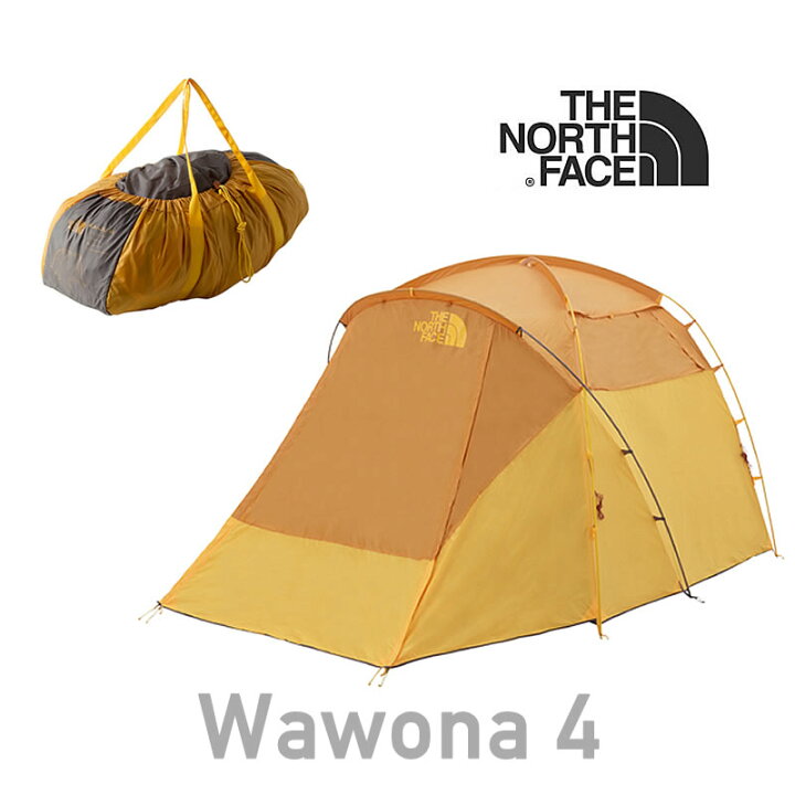 楽天市場 日 5の倍数day最大p21倍 ノースフェイス テント The North Face 4人用テント Nv Wawona 4 ワオナ4 Y Hood楽天市場店