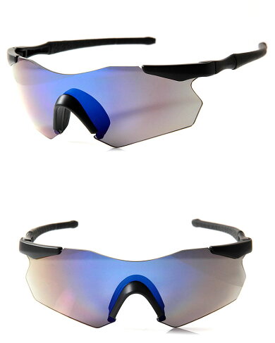 スワンズ偏光サングラスガルウィングSWANS【HOOD別注カラー】GULLWING(MattBk/PolarizedSmokeBlueMirror)スポーツgolfゴルフサイクリングフィッシング釣り偏光サングラス
