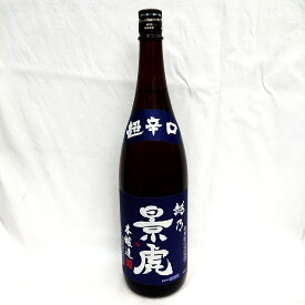 越乃景虎 超辛口 本醸造 1800ml 新潟県 日本酒