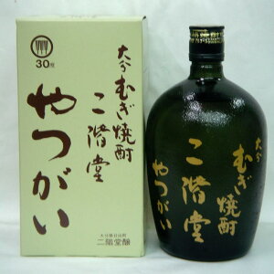 二階堂 やつがい 720ml 30度箱入【鹿児島県:九州/麦焼酎】