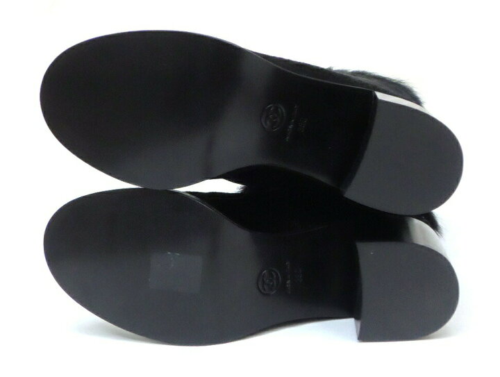楽天市場】シャネル CHANEL ハラコ ロングブーツ 黒 38C(53594) : 堀田 